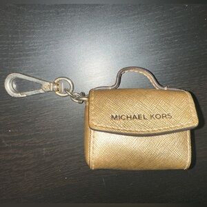 Michael Kors Gold Mini Bag Keychain
